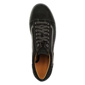 970 scarpa sportiva camoscio nero sopra