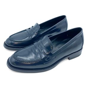 mocassino donna blu alberto monti 3