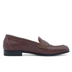 mocassino donna reverse cervo marrone alberto monti4